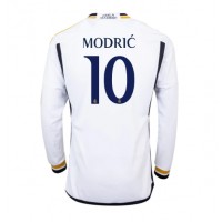 Real Madrid Luka Modric #10 Hemmatröja 2023-24 Långärmad